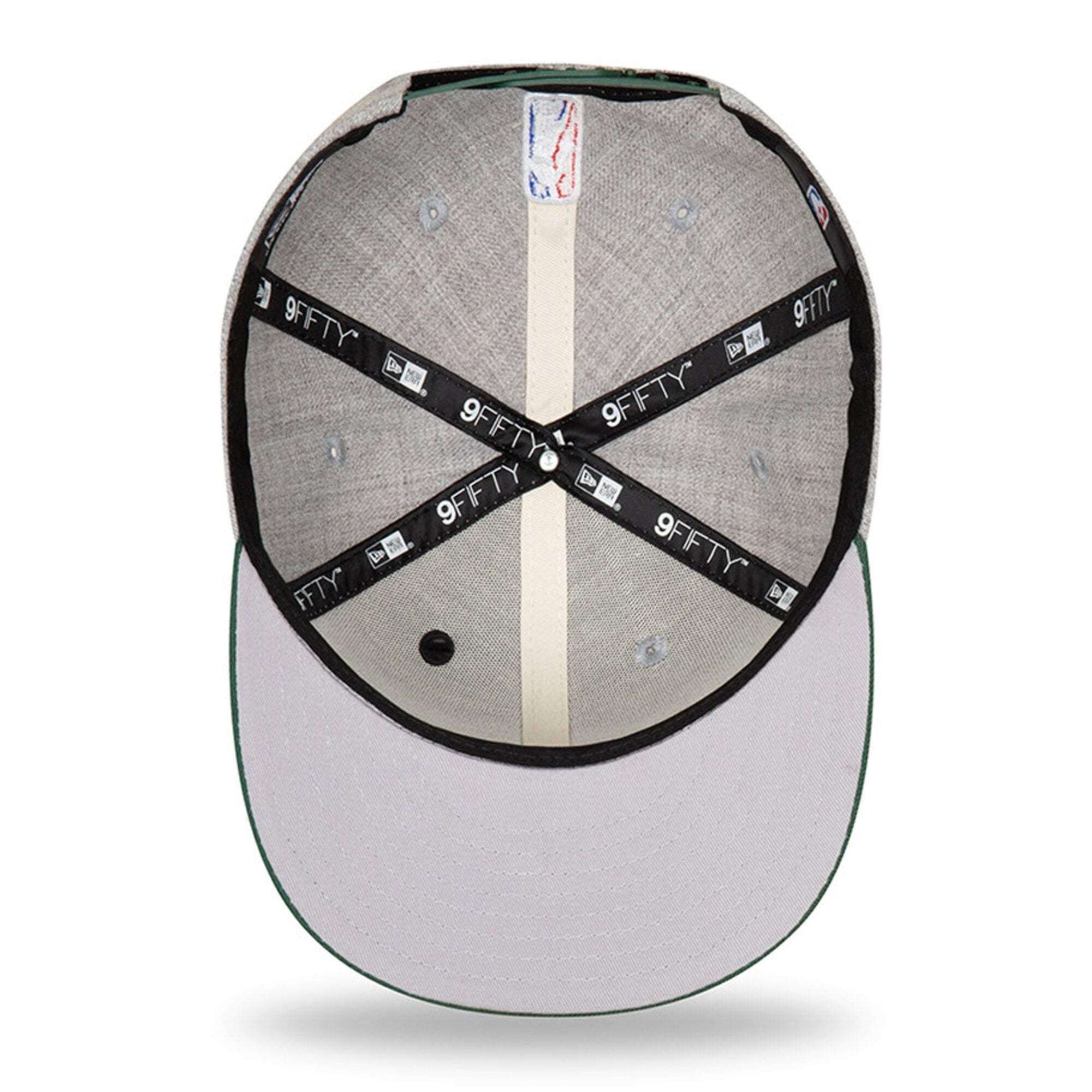 New Era Caps Milwaukee Bucks New Era 2019 NBA Draft 9FIFTY Snapback Hat - Heather