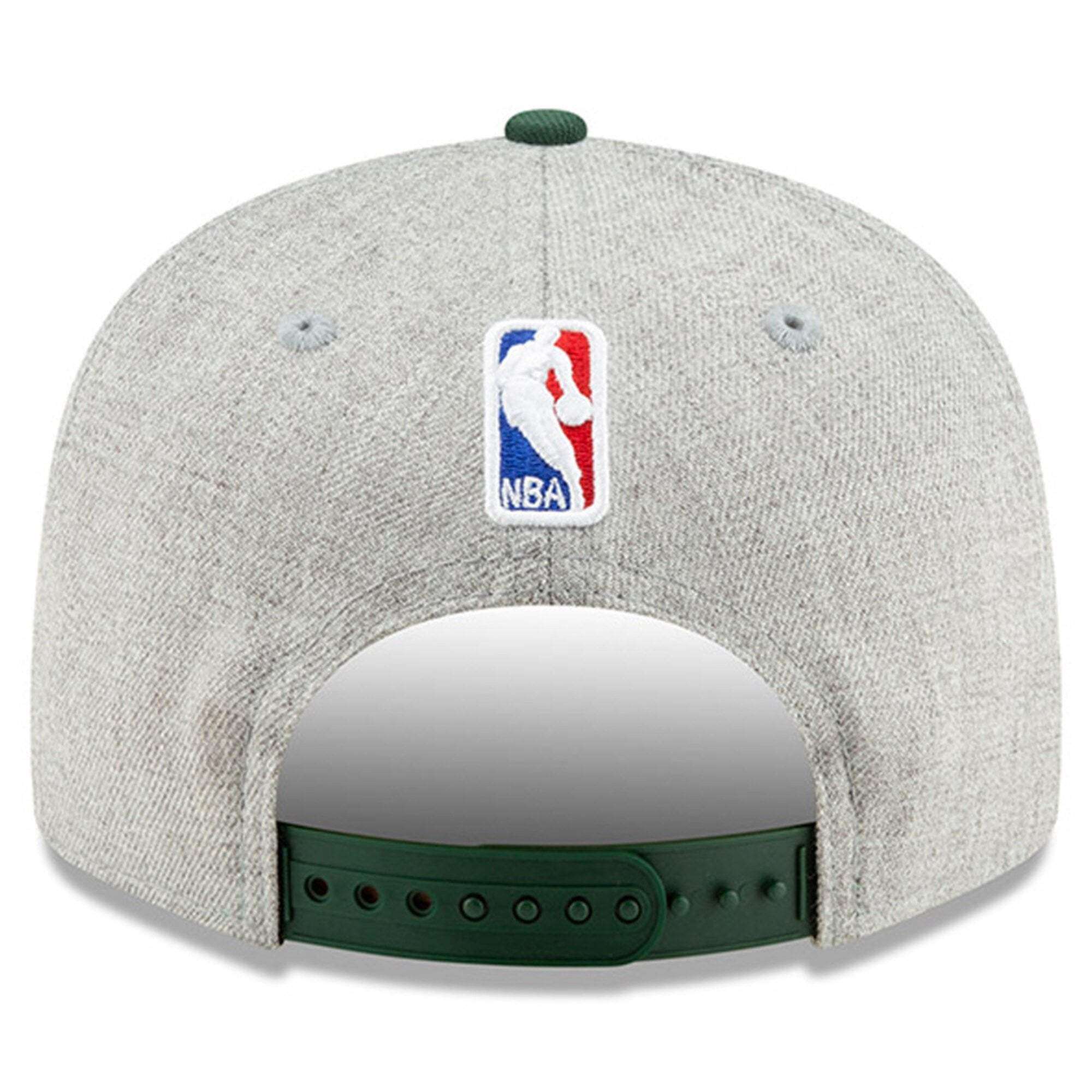 New Era Caps Milwaukee Bucks New Era 2019 NBA Draft 9FIFTY Snapback Hat - Heather