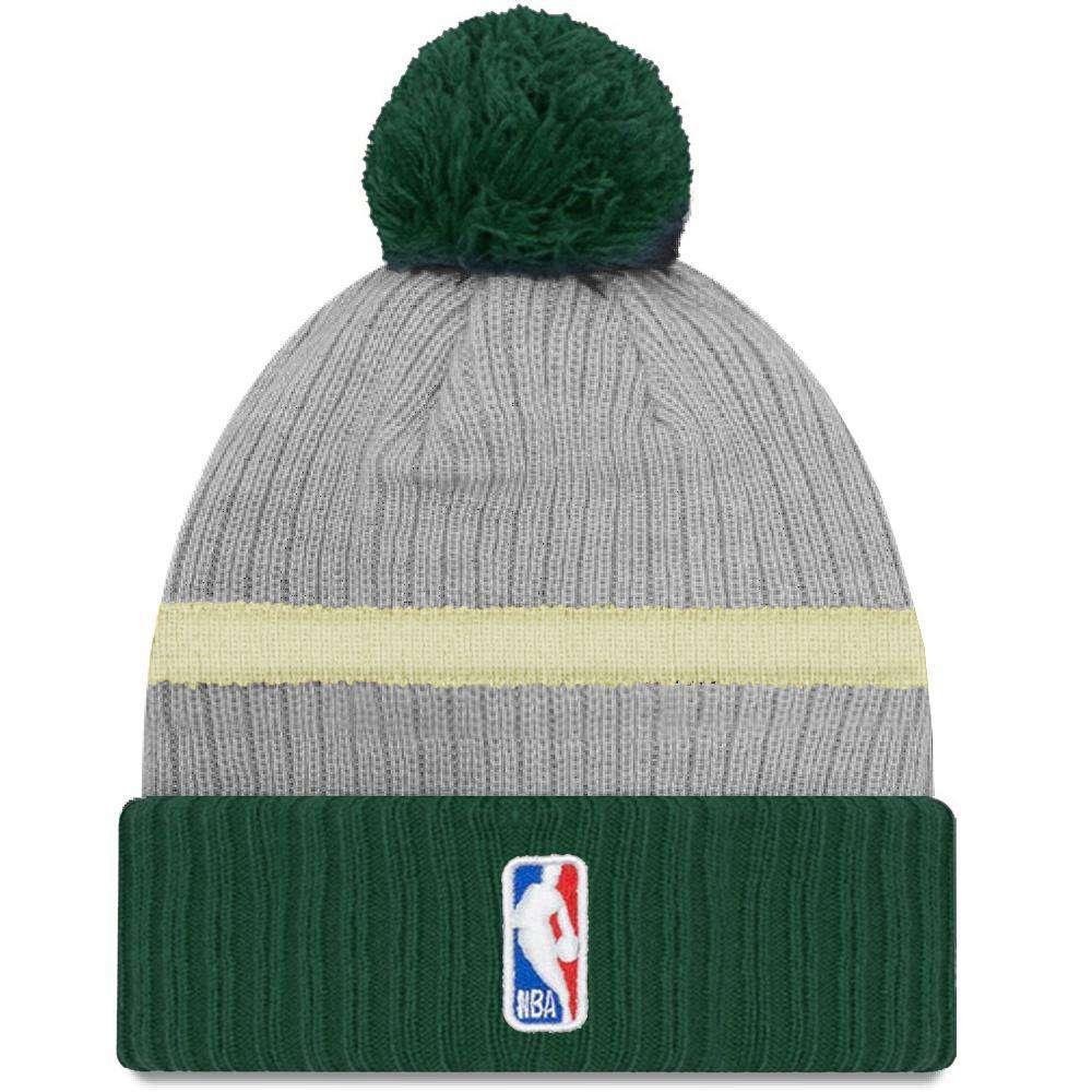 New Era Beanies Milwaukee Bucks New Era 2019 NBA Draft Knit Beanie - Heather