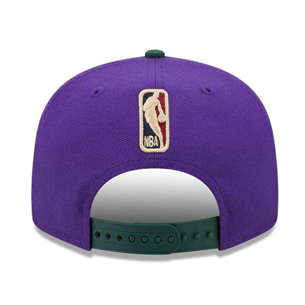 New Era Caps Milwaukee Bucks New Era NBA 22-23 Classic Edition 9FIFTY Snapback Hat - Purple