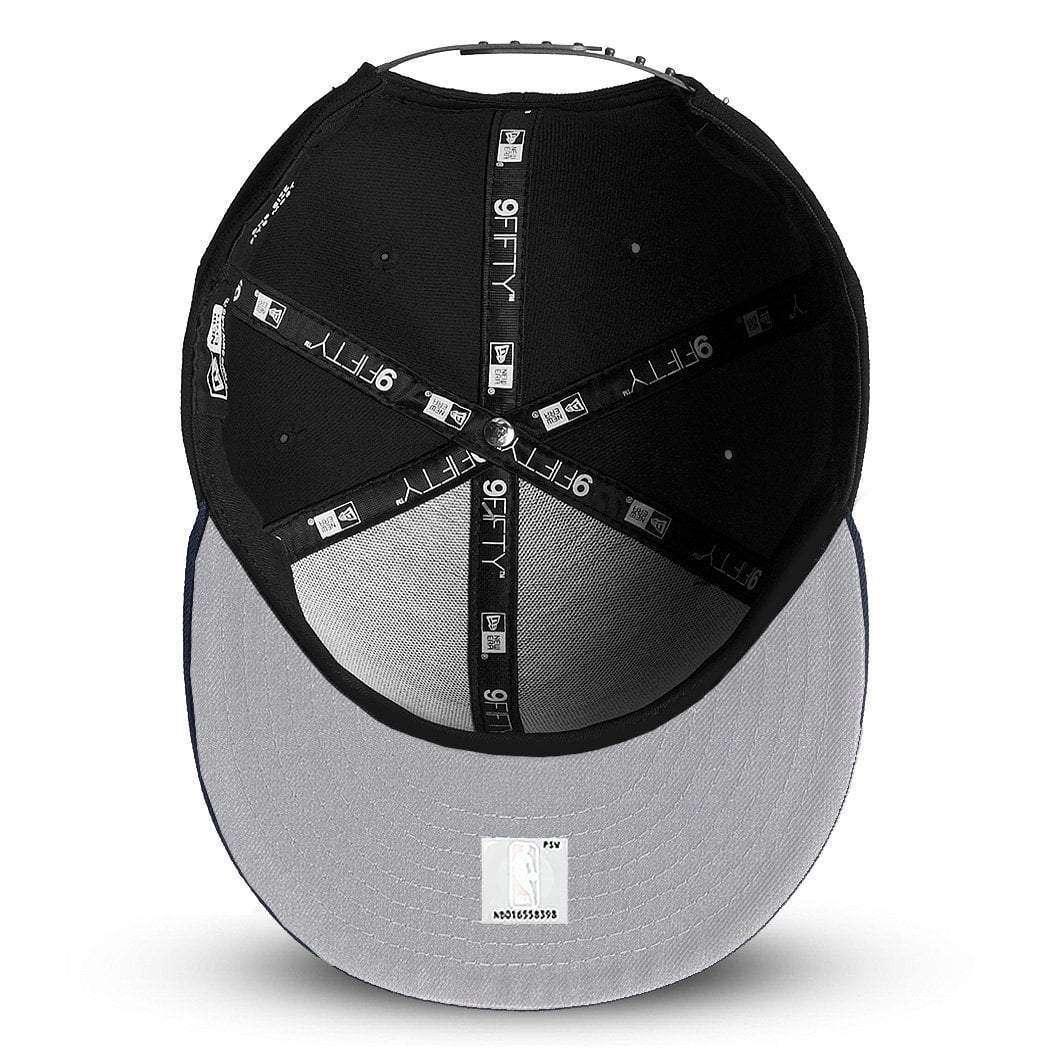 New Era Caps Milwaukee Bucks New Era NBA Team Pre-Curved 9FIFTY Snapback Hat - Black