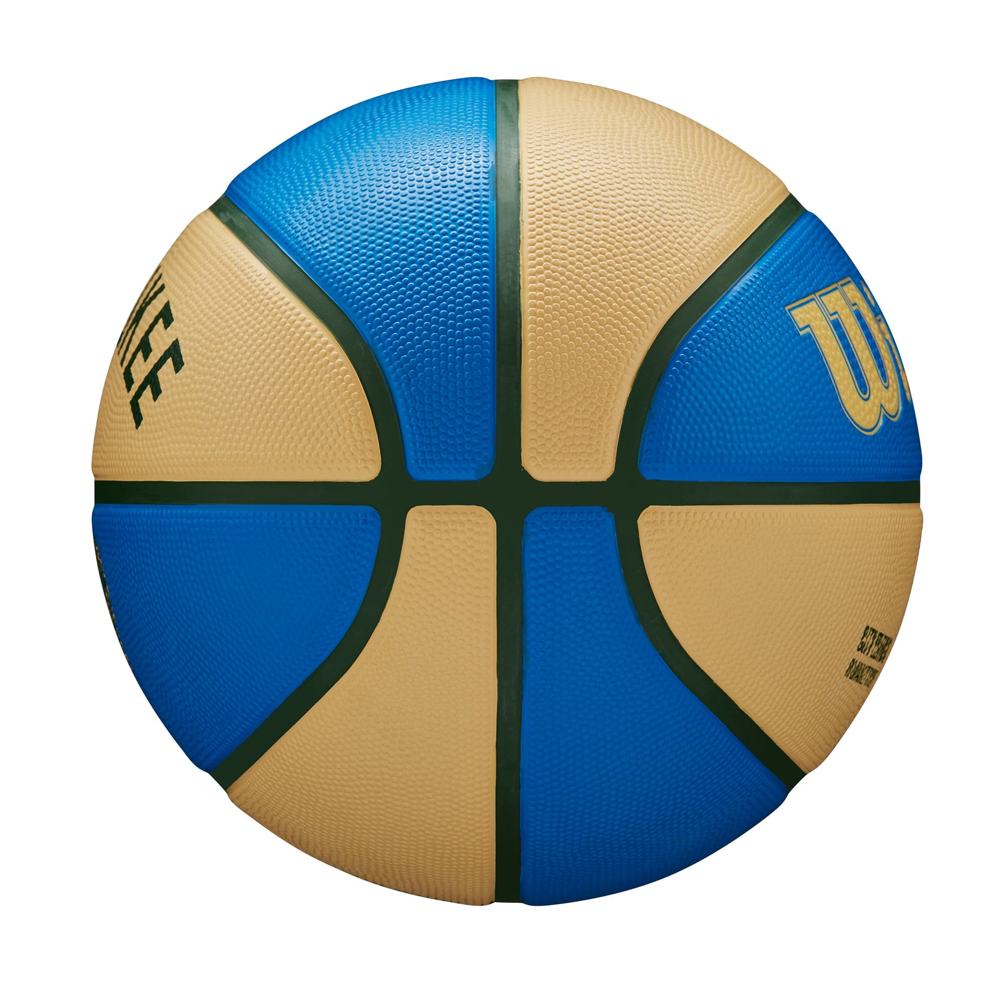 Wilson Sporting Goods Balls Milwaukee Bucks Wilson NBA 22-23 City Edition All Surface Basketball Ball