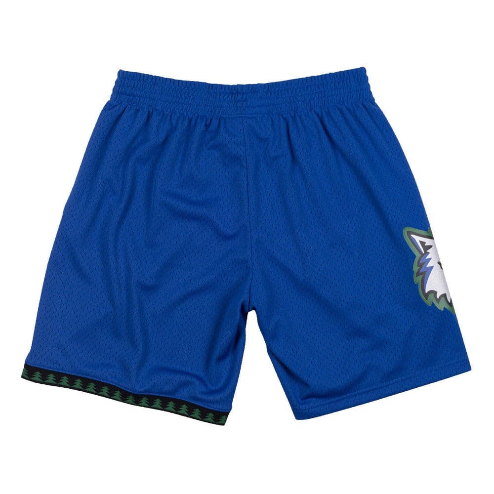Mitchell And Ness Shorts Minnesota Timberwolves Mitchell & Ness NBA 96-97 Road Swingman Shorts - Blue
