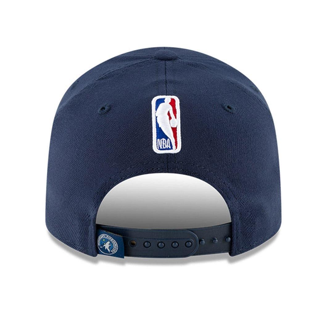 New Era Caps Minnesota Timberwolves New Era NBA 2020 Tip-Off 9FIFTY Stretch-Snap Curve Hat - Navy
