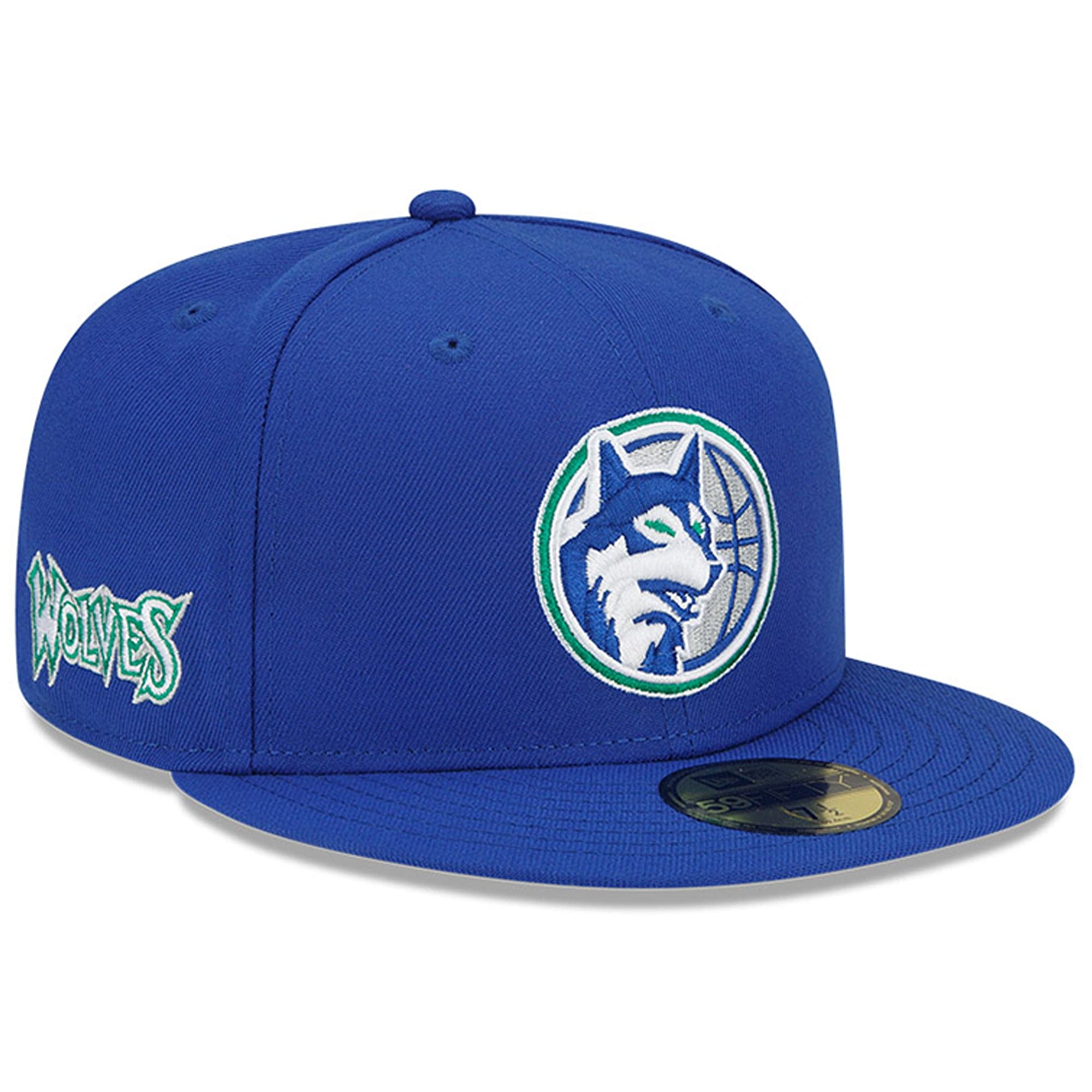 New Era Caps Minnesota Timberwolves New Era NBA 21-22 City Edition Alt 59FIFTY Fitted Hat - Blue