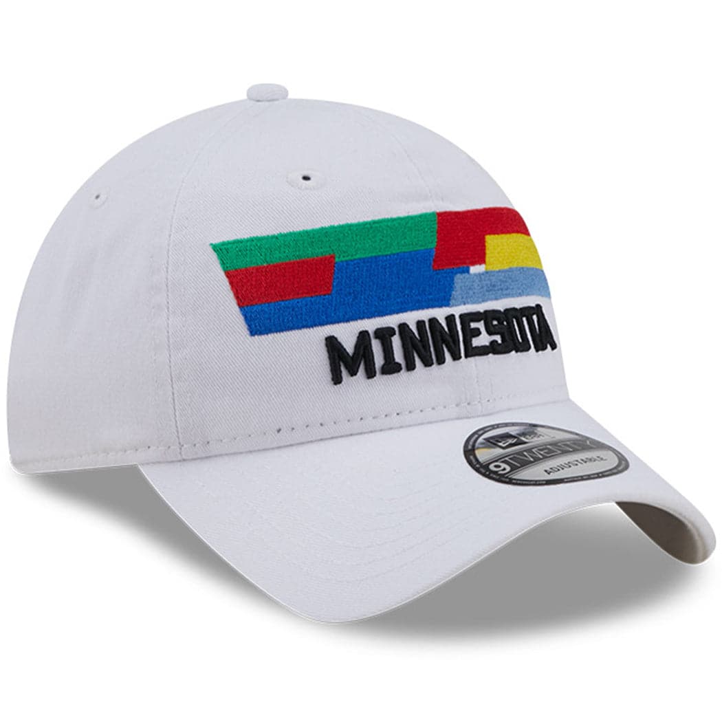 New Era Caps Minnesota Timberwolves New Era NBA 22-23 City Edition 9TWENTY Strapback Hat - White