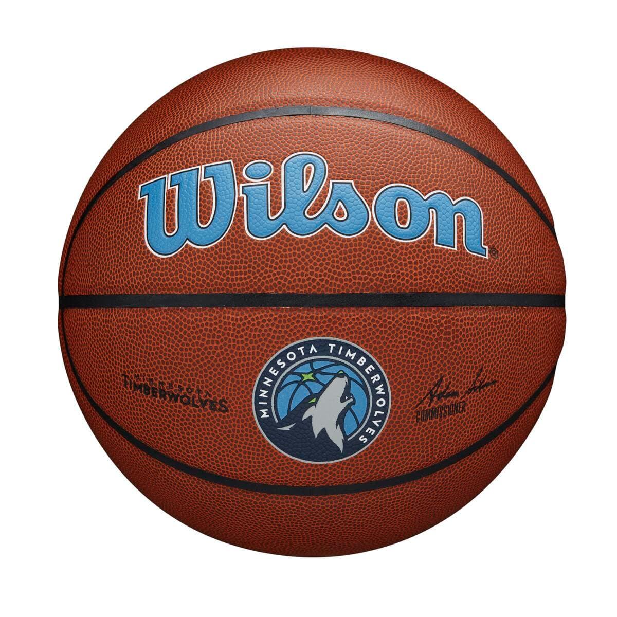 Wilson Sporting Goods Balls Minnesota Timberwolves Wilson NBA Team Full Size Basketball Ball