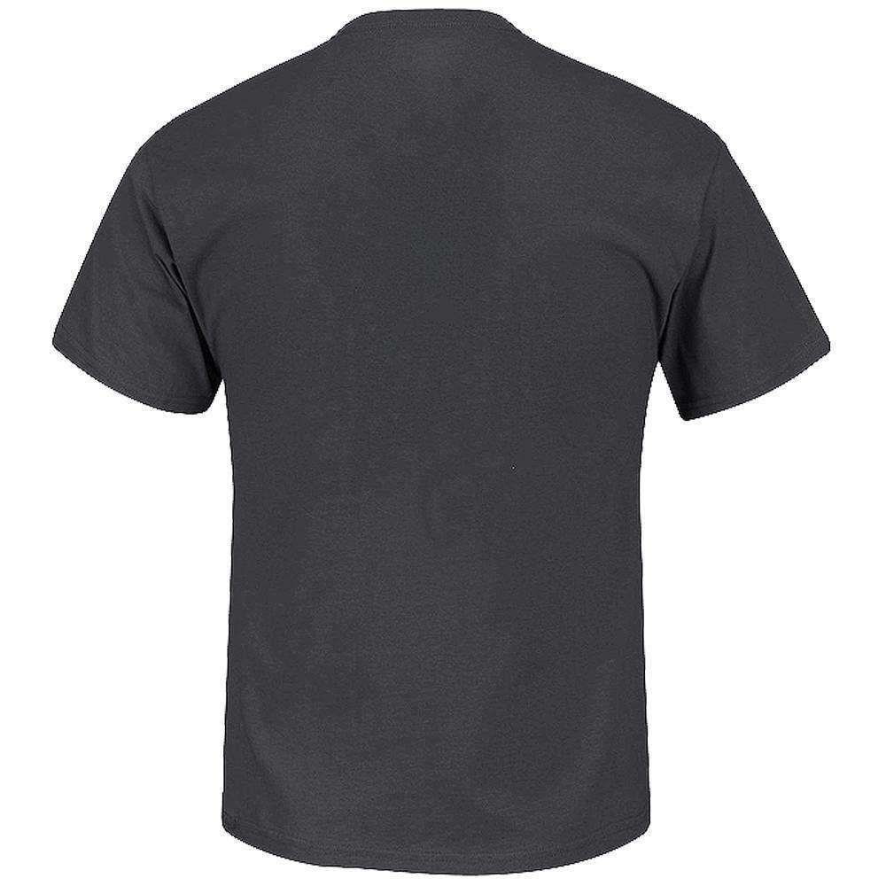Majestic Athletic T-Shirts Minnesota Vikings Majestic NFL Heart & Soul T-Shirt - Charcoal