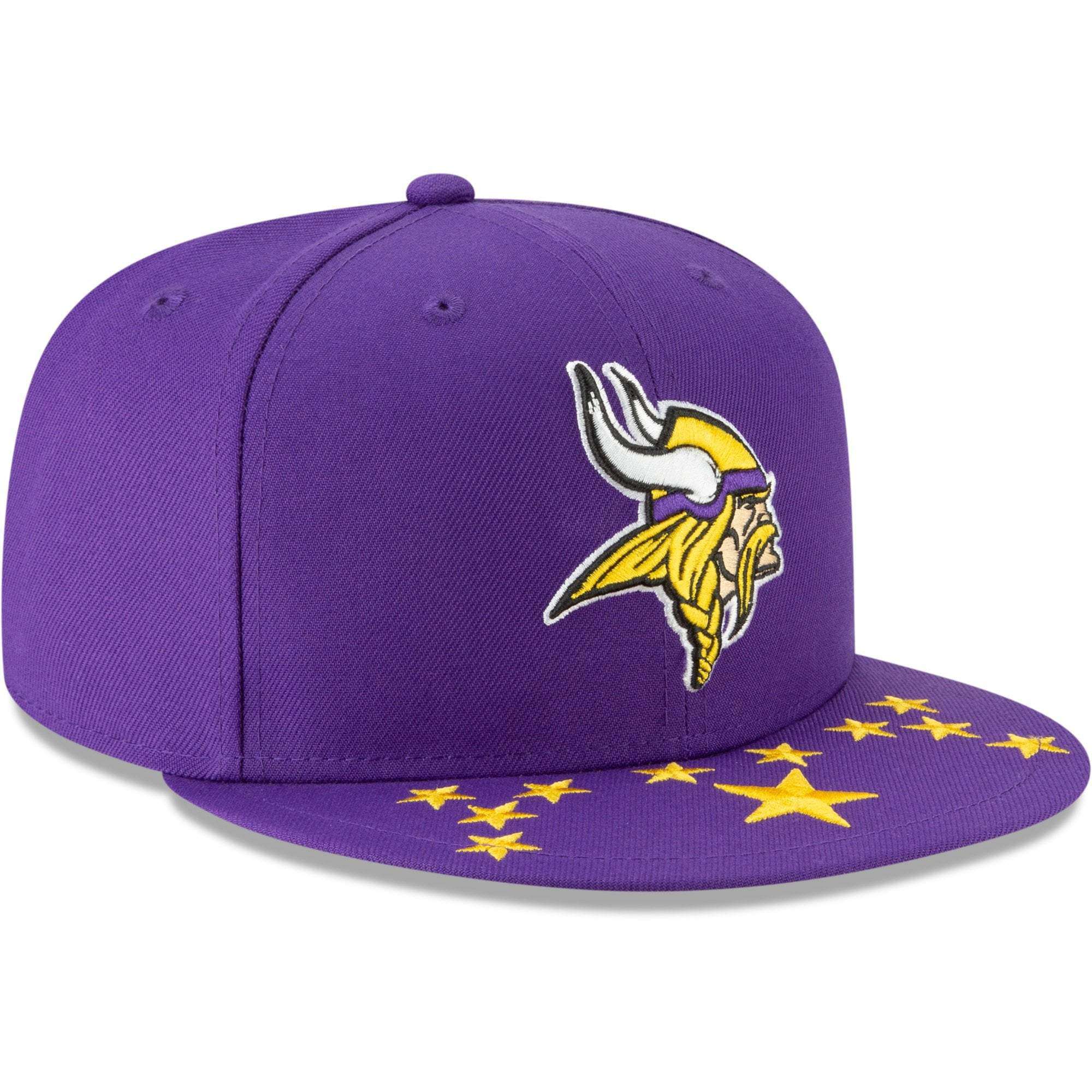 New Era Caps Minnesota Vikings New Era 2019 NFL Draft 9FIFTY Snapback Hat – Purple