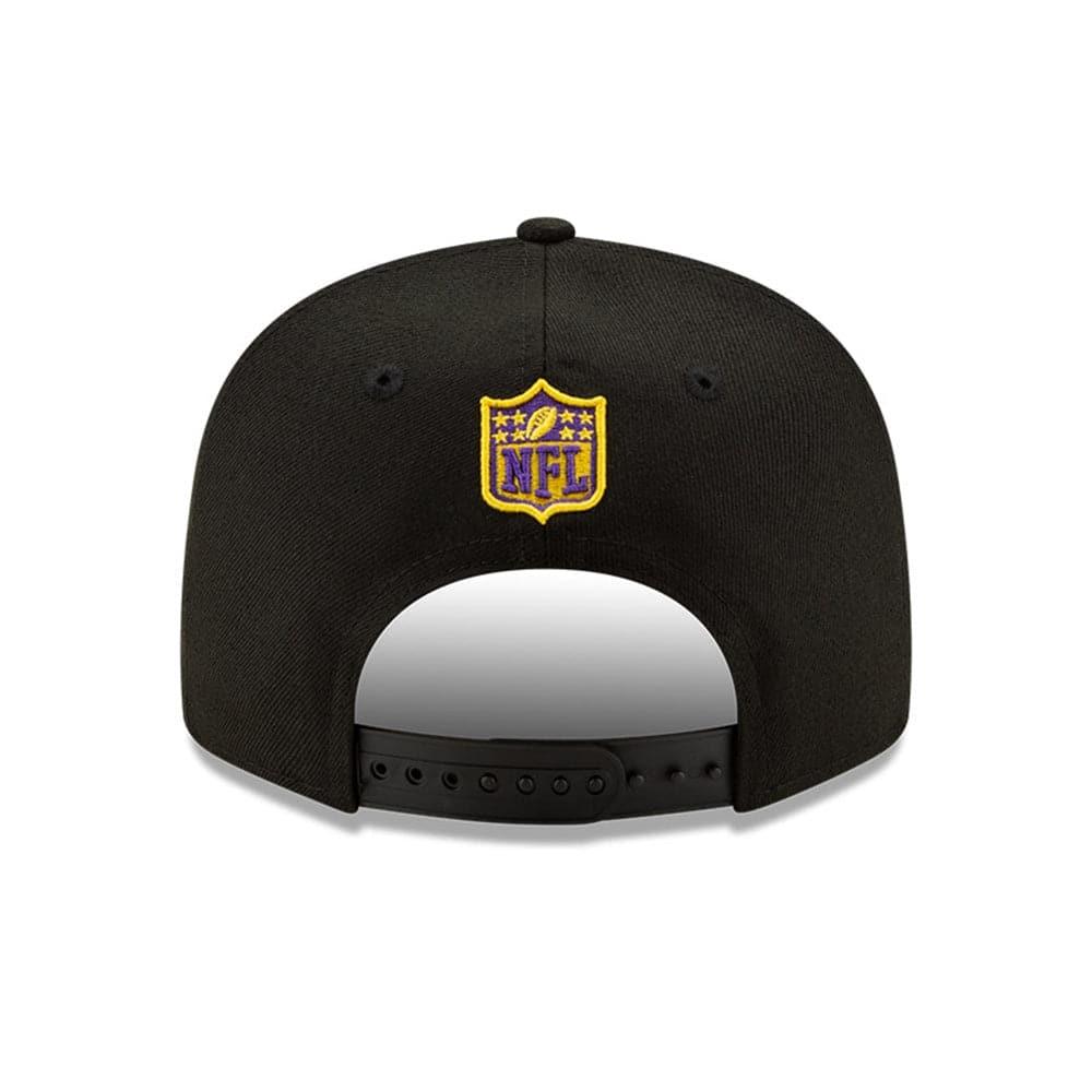 New Era Caps Minnesota Vikings New Era NFL 2020 Draft 9FIFTY Snapback Hat - Black