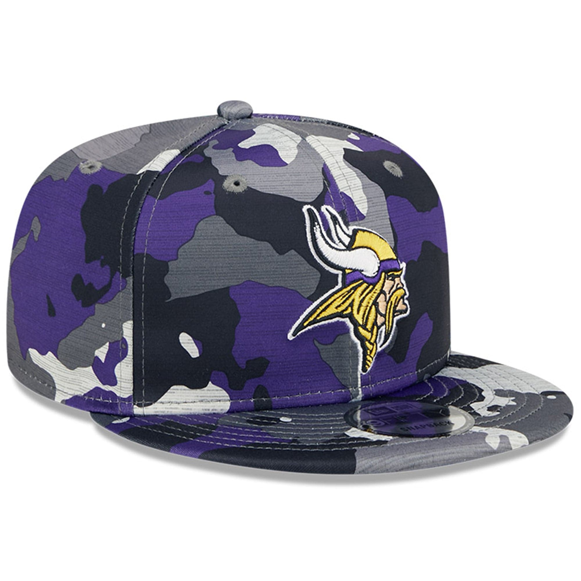 New Era Caps Minnesota Vikings New Era NFL 22 Training Camp 9FIFTY Snapback Hat - Camo