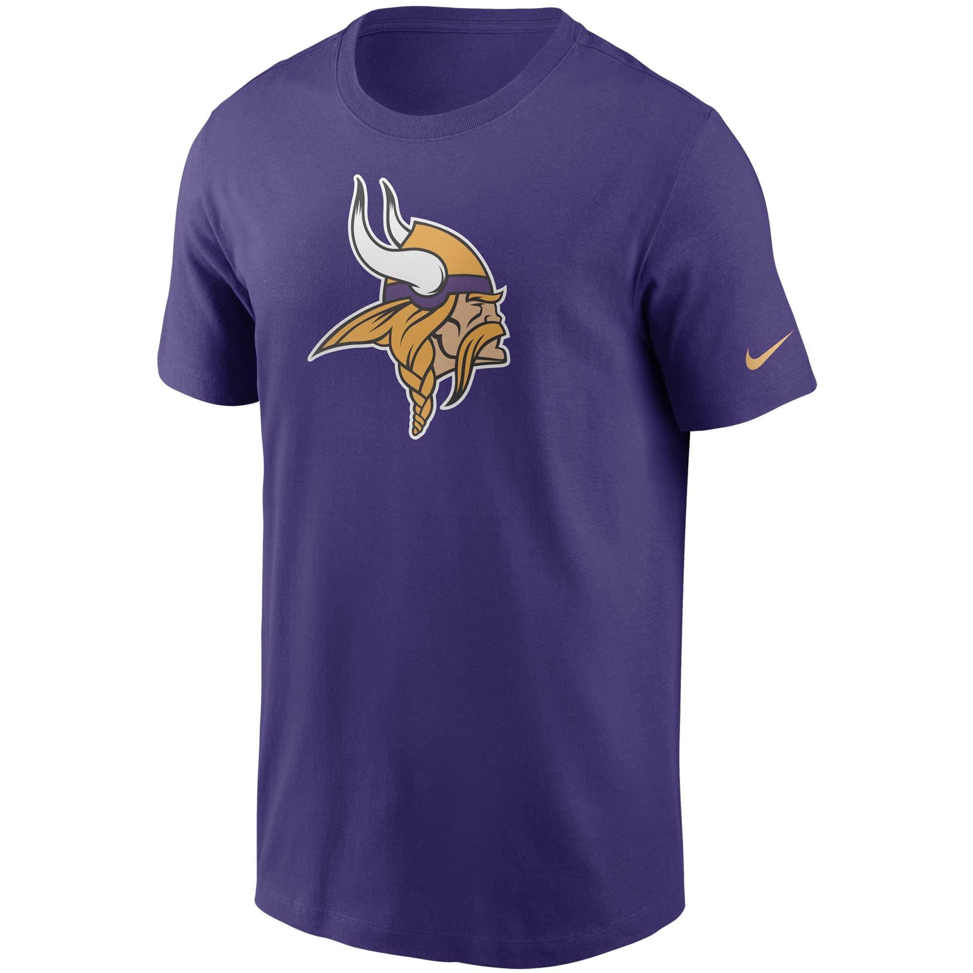 Nike T-Shirts Minnesota Vikings Nike NFL Logo Essential T-Shirt - Court Purple