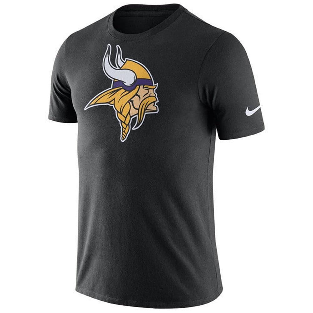 Nike T-Shirts Minnesota Vikings Nike NFL Team Logo Essential T-Shirt - Black