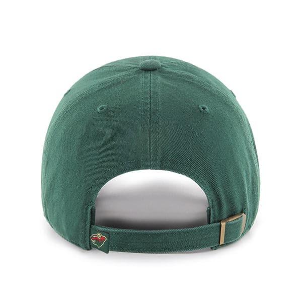 47 Brand Caps Minnesota Wild '47 NHL Team Clean Up Strapback Hat - Green