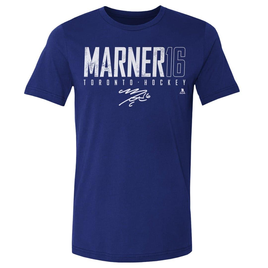 500 Level T-Shirts Mitch Marner Toronto Maple Leafs 500 Level NHL Elite T-Shirt - Blue