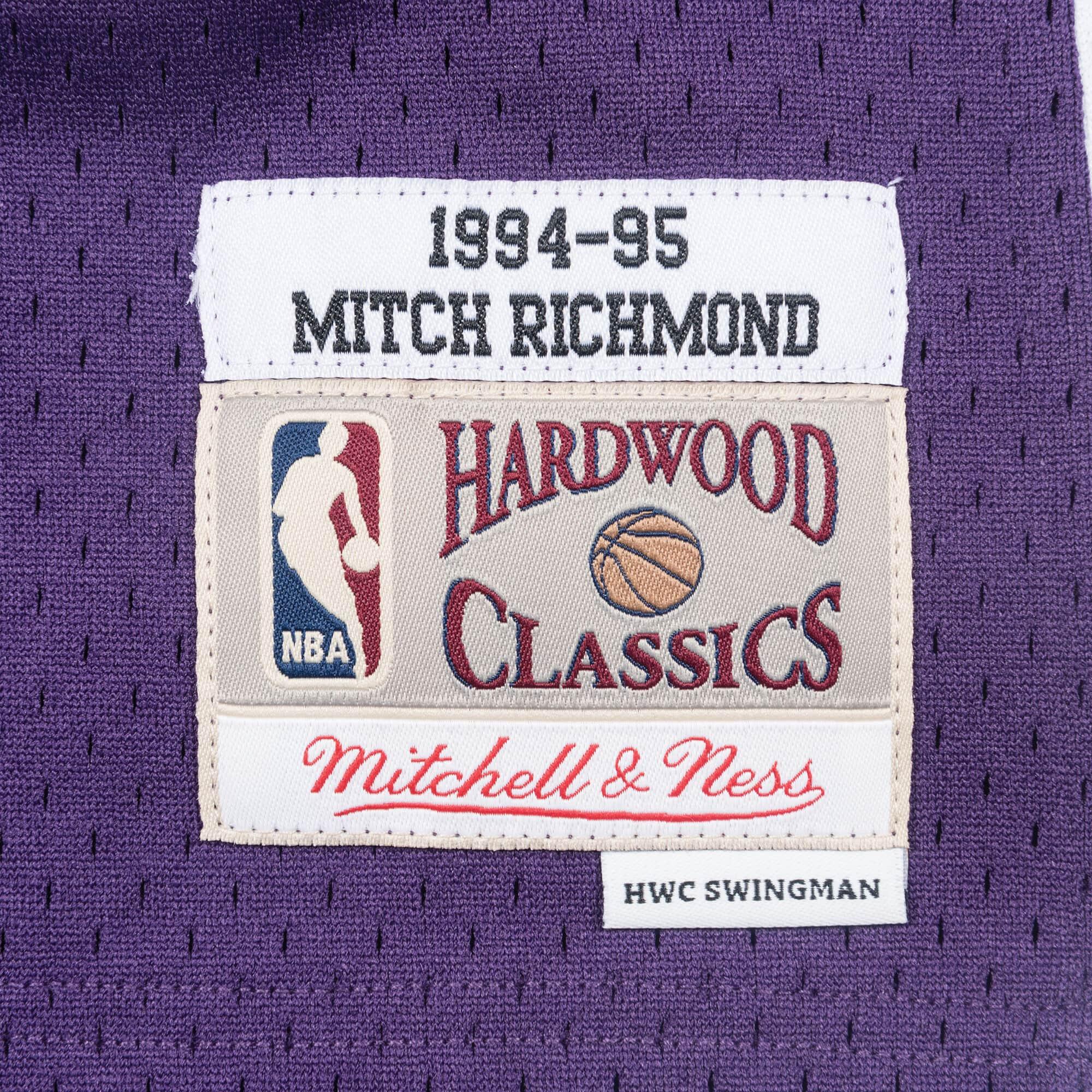 Mitchell And Ness Jerseys Mitch Richmond Sacramento Kings 94-95 Road Mitchell & Ness NBA Swingman Jersey - Purple