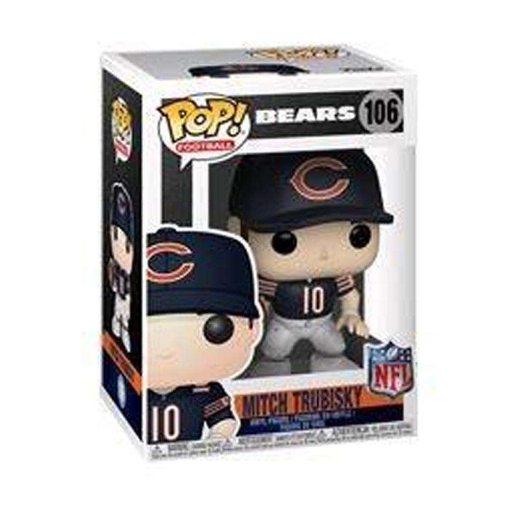 Funko Figures Mitch Trubisky Chicago Bears NFL Funko Pop Vinyl 3.75" Figure - Navy