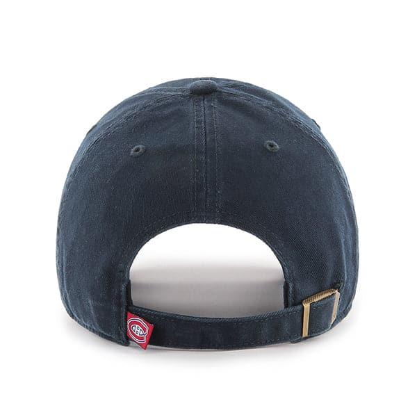 47 Brand Caps Montreal Canadiens Navy '47 NHL Team Clean Up Strapback Hat - Navy