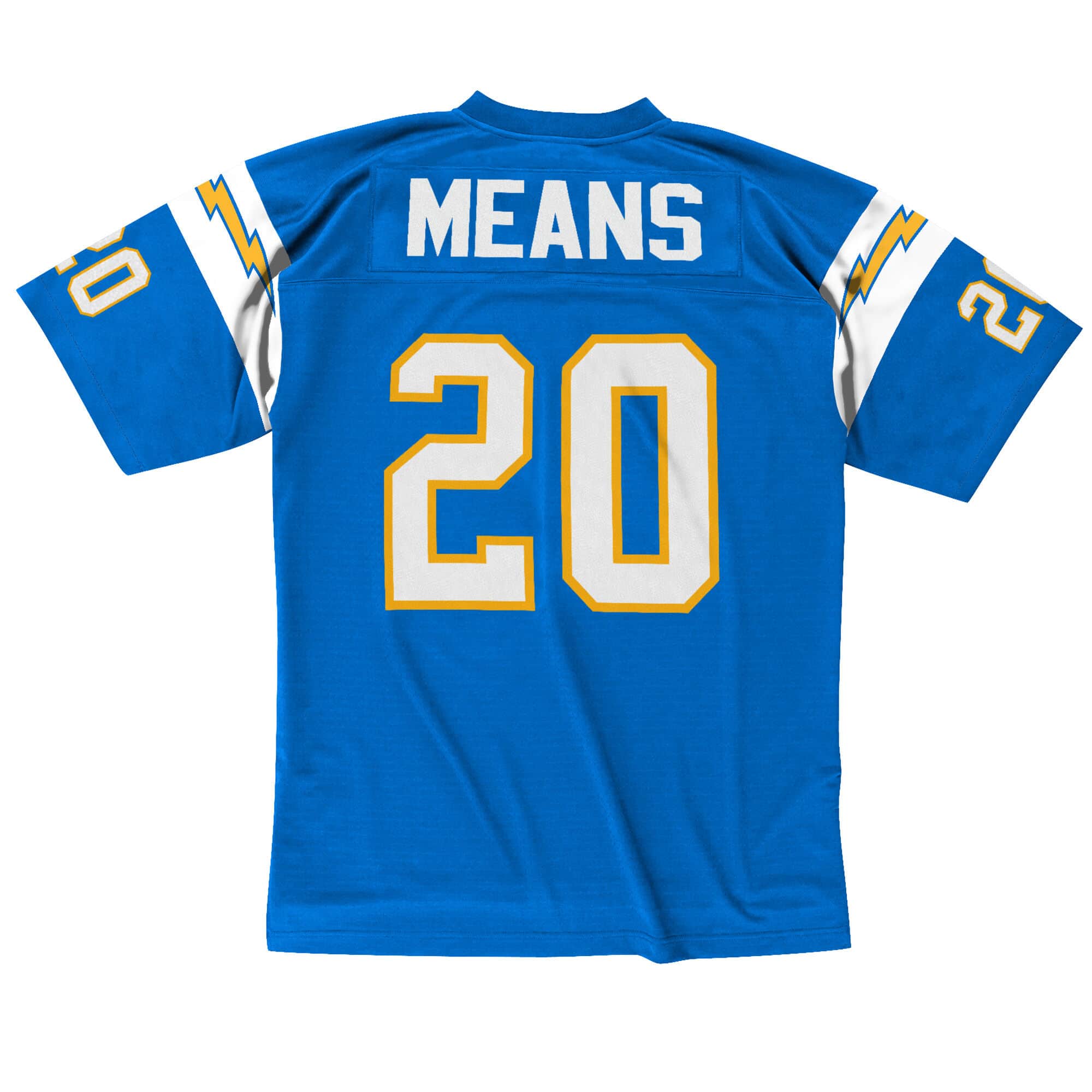 Mitchell And Ness Jerseys Natrone Means Los Angeles Chargers Mitchell & Ness NFL 1994 Legacy Jersey - Blue