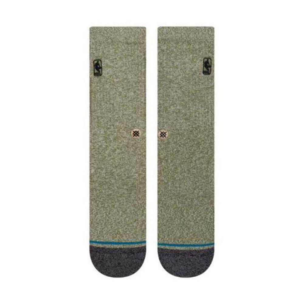 Stance Socks NBA Logoman Stance Crew Socks - Army Green Marle