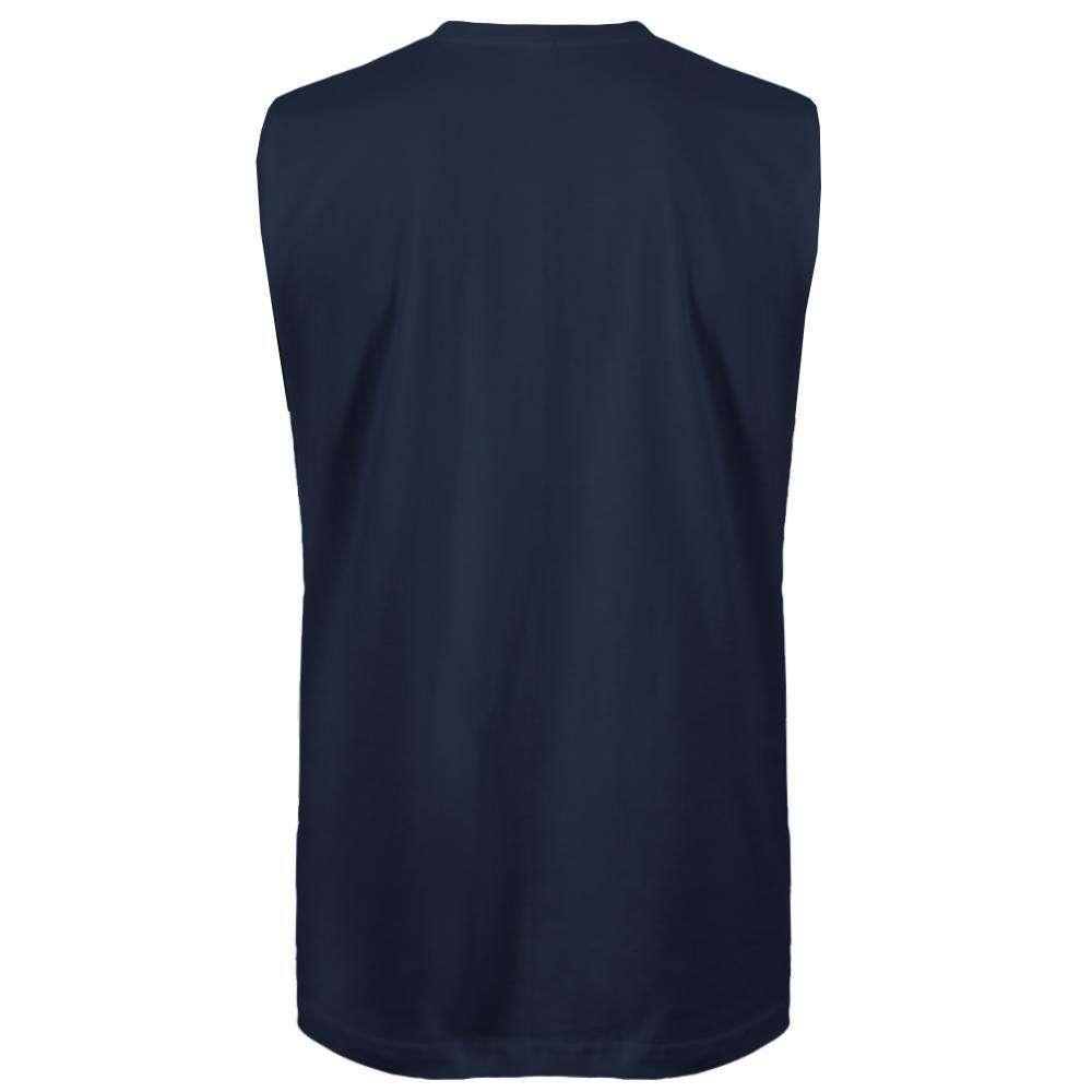 Majestic Athletic T-Shirts New England Patriots Majestic NFL Team Flex Sleeveless Muscle T-Shirt - Navy