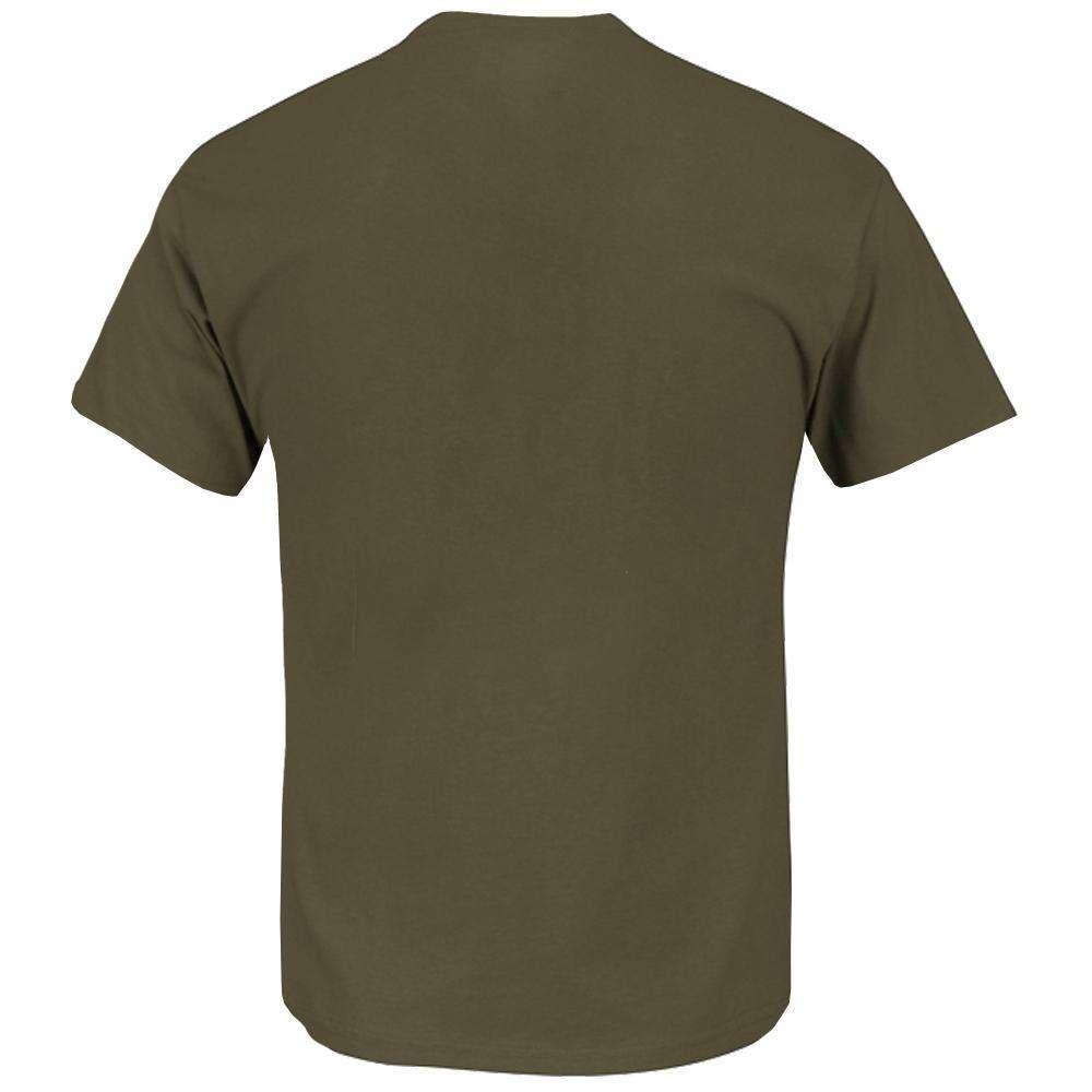 Majestic Athletic T-Shirts New England Patriots Majestic NFL Team Flex T-Shirt - Army