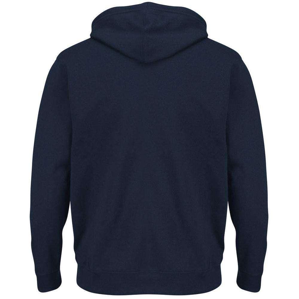 Majestic Athletic Jumpers New England Patriots Majestic NFL Tek Patch Hoodie Jumper - Navy