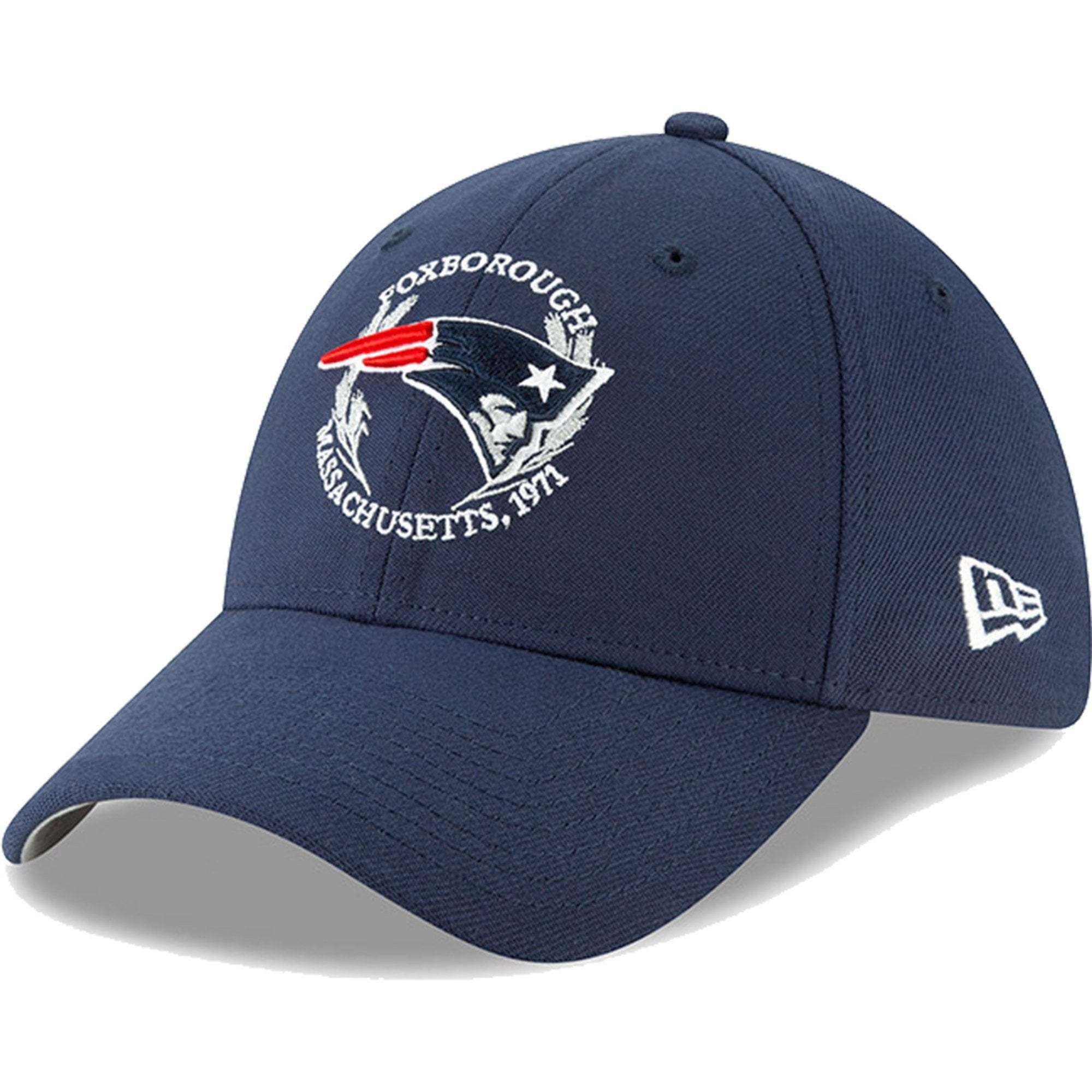 New Era Caps New England Patriots New Era 2019 NFL Draft 39THIRTY Stretch-Fit Hat - Navy