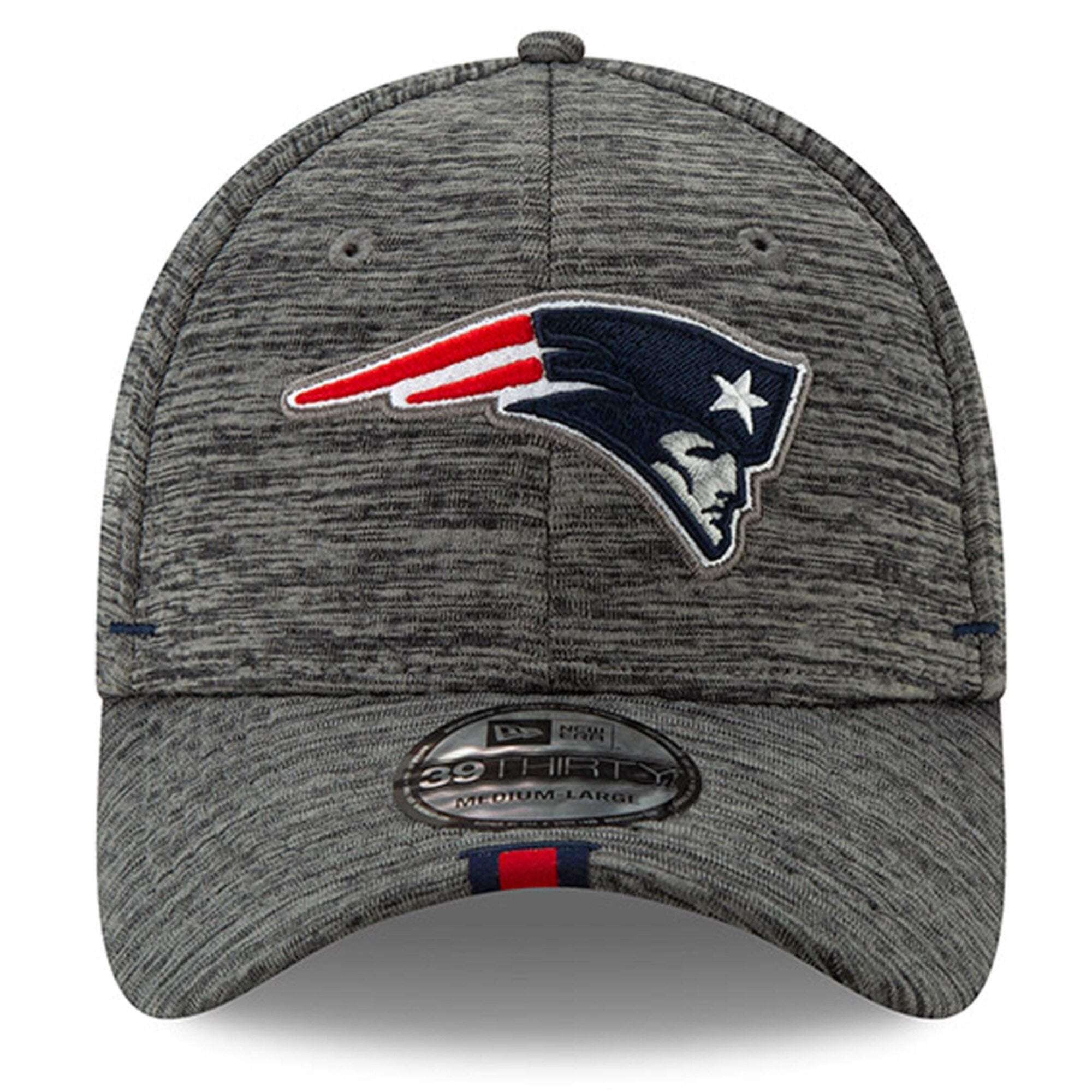 New Era Caps New England Patriots New Era 2019 NFL Training Camp 39THIRTY Stretch-Fit Hat - Graphite