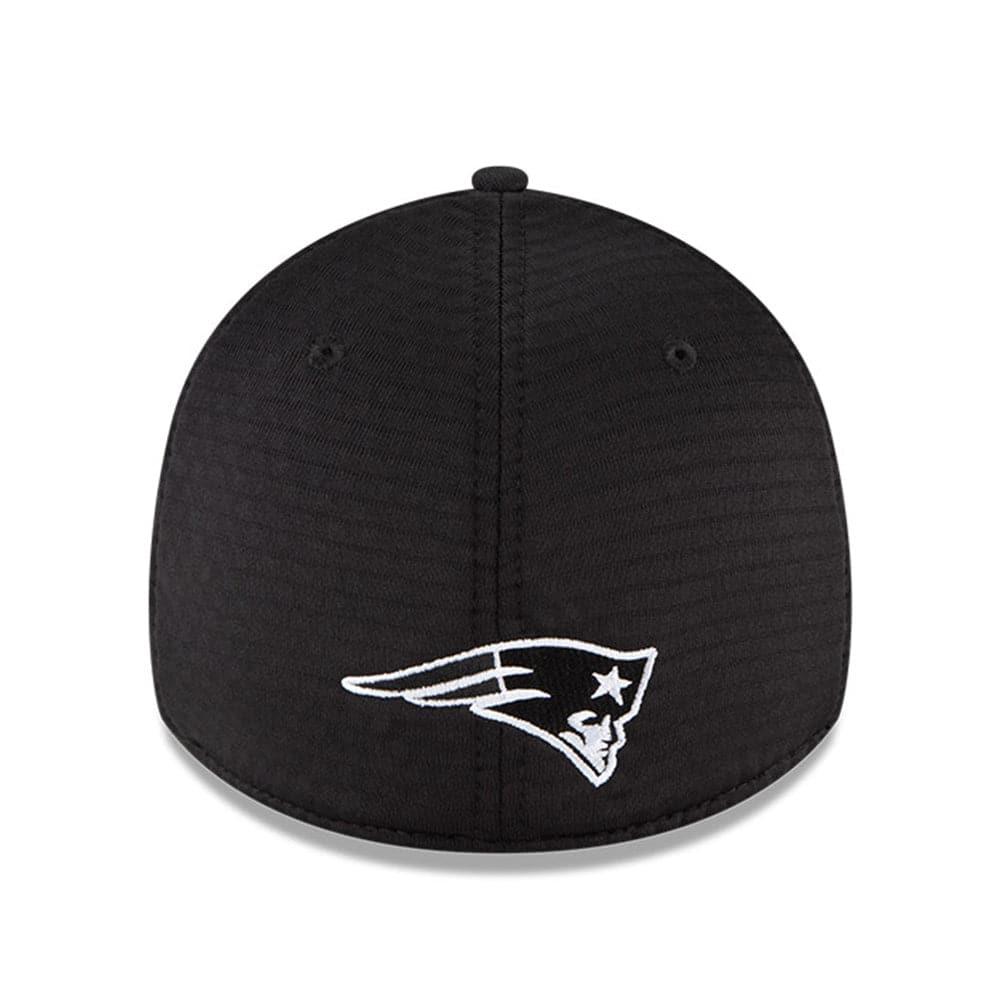 New Era Caps New England Patriots New Era NFL 2020 Summer Sideline 39THIRTY Flex Fit Curve Hat - Black