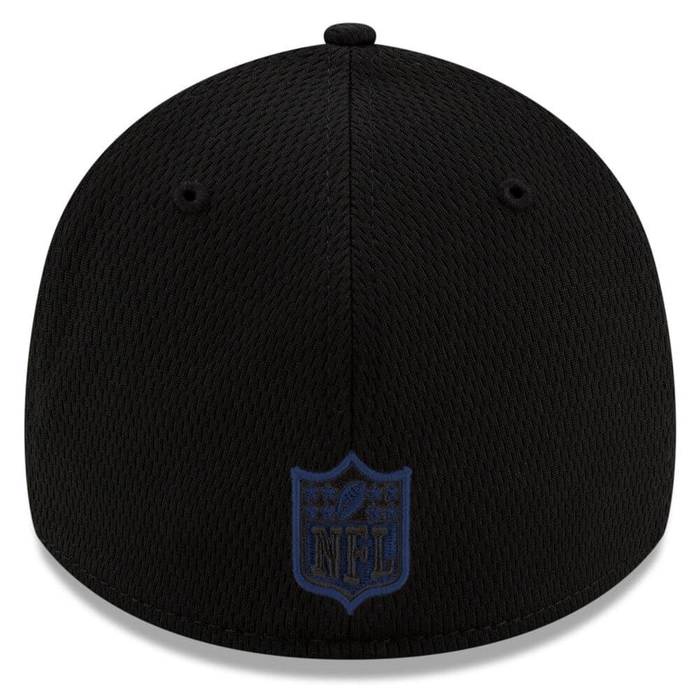 New Era Caps New England Patriots New Era NFL 2021 Sideline Road 39THIRTY Flex Fit Hat - Navy