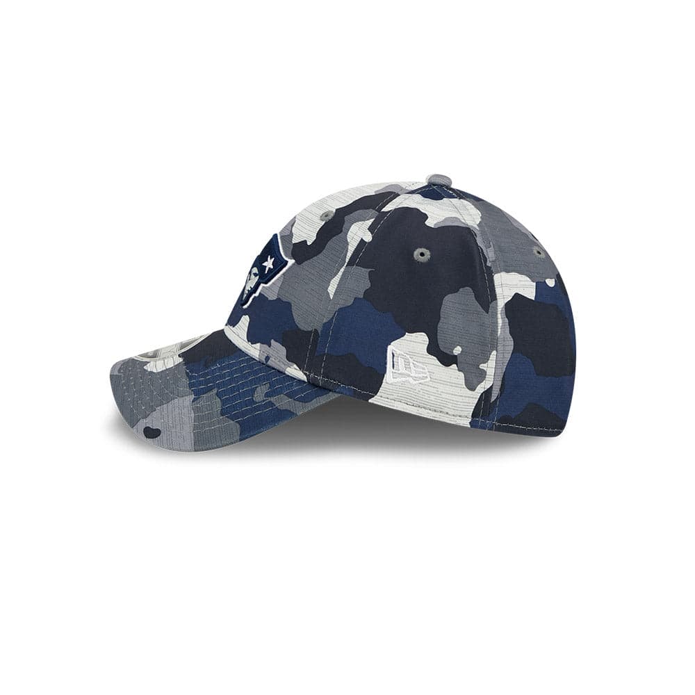 New Era Caps New England Patriots New Era NFL 22 Training Camp 9FORTY Stretch Snap Hat - Camo