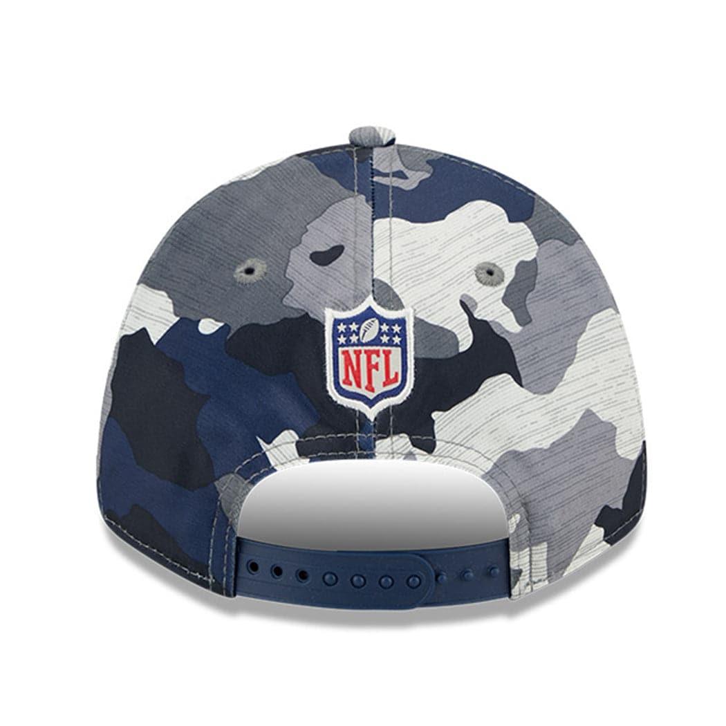 New Era Caps New England Patriots New Era NFL 22 Training Camp 9FORTY Stretch Snap Hat - Camo