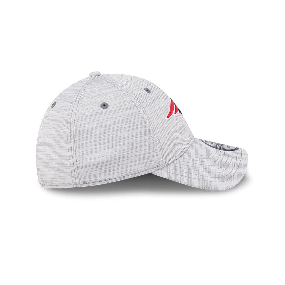 New Era Caps New England Patriots New Era NFL 22 Training Camp Coach 39THIRTY Stretch Fit Hat - Grey