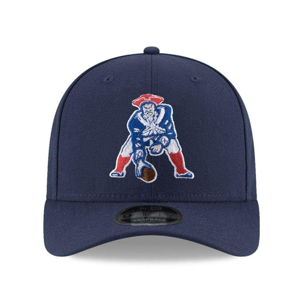 New Era Caps New England Patriots New Era NFL Nickle & Dime Pre-Curved 9FIFTY Snapback Hat - Navy
