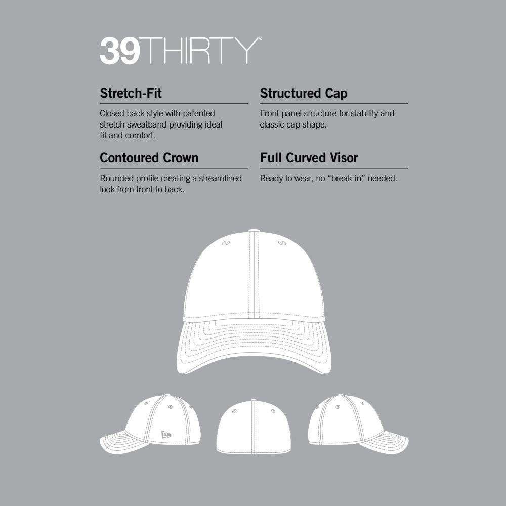 New Era Caps New England Patriots New Era NFL Team Alternate 39THIRTY Curve Hat - Navy