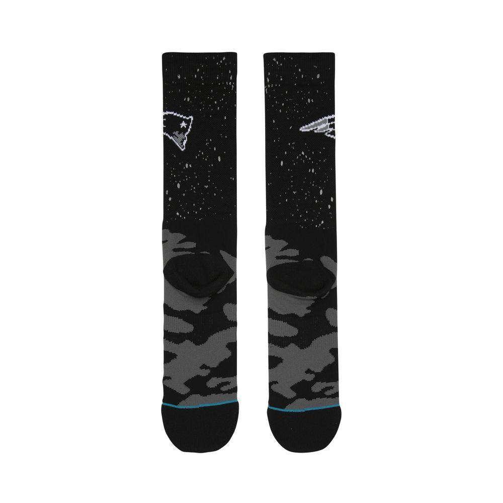 Stance Socks Large (9-12 US) New England Patriots Stance NFL Reflective Crew Socks - Black