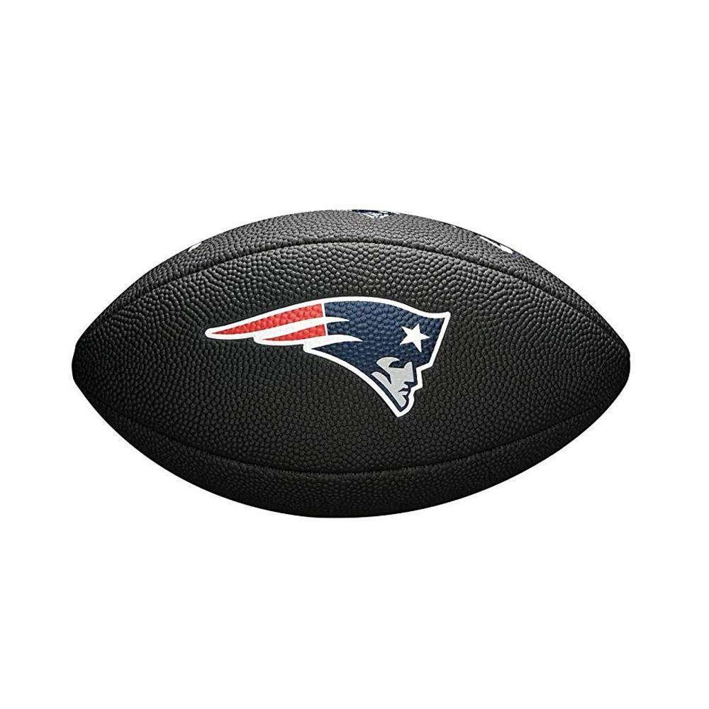 Wilson Sporting Goods Balls New England Patriots Wilson NFL Mini Size Team Football - Black