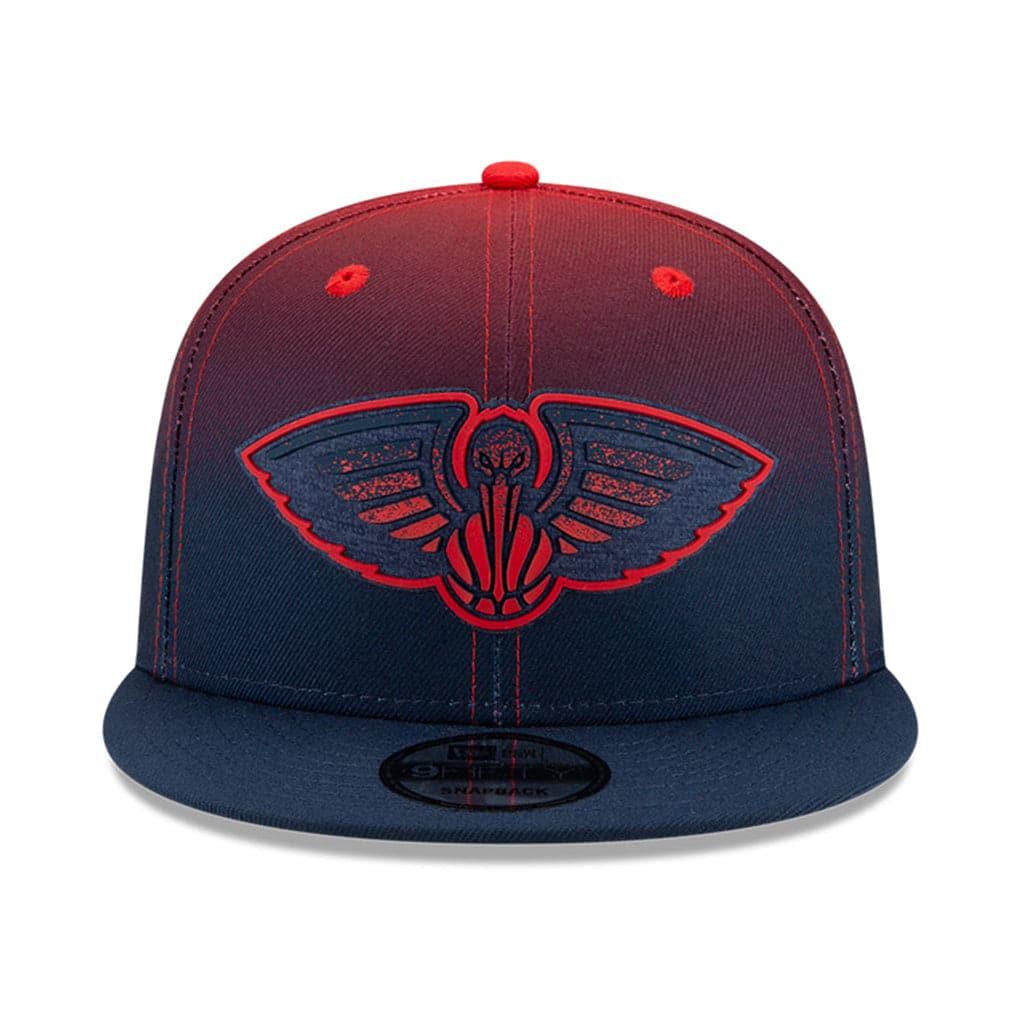 New Era Caps New Orleans Pelicans New Era NBA 2021 Back Half 9FIFTY Snapback Hat - Red