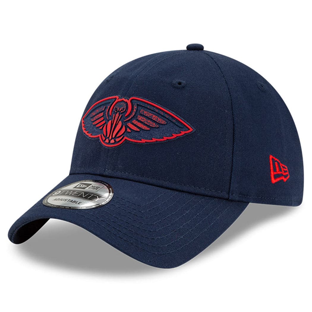 New Era Caps New Orleans Pelicans New Era NBA 2021 Back Half 9TWENTY Curved Hat - Navy
