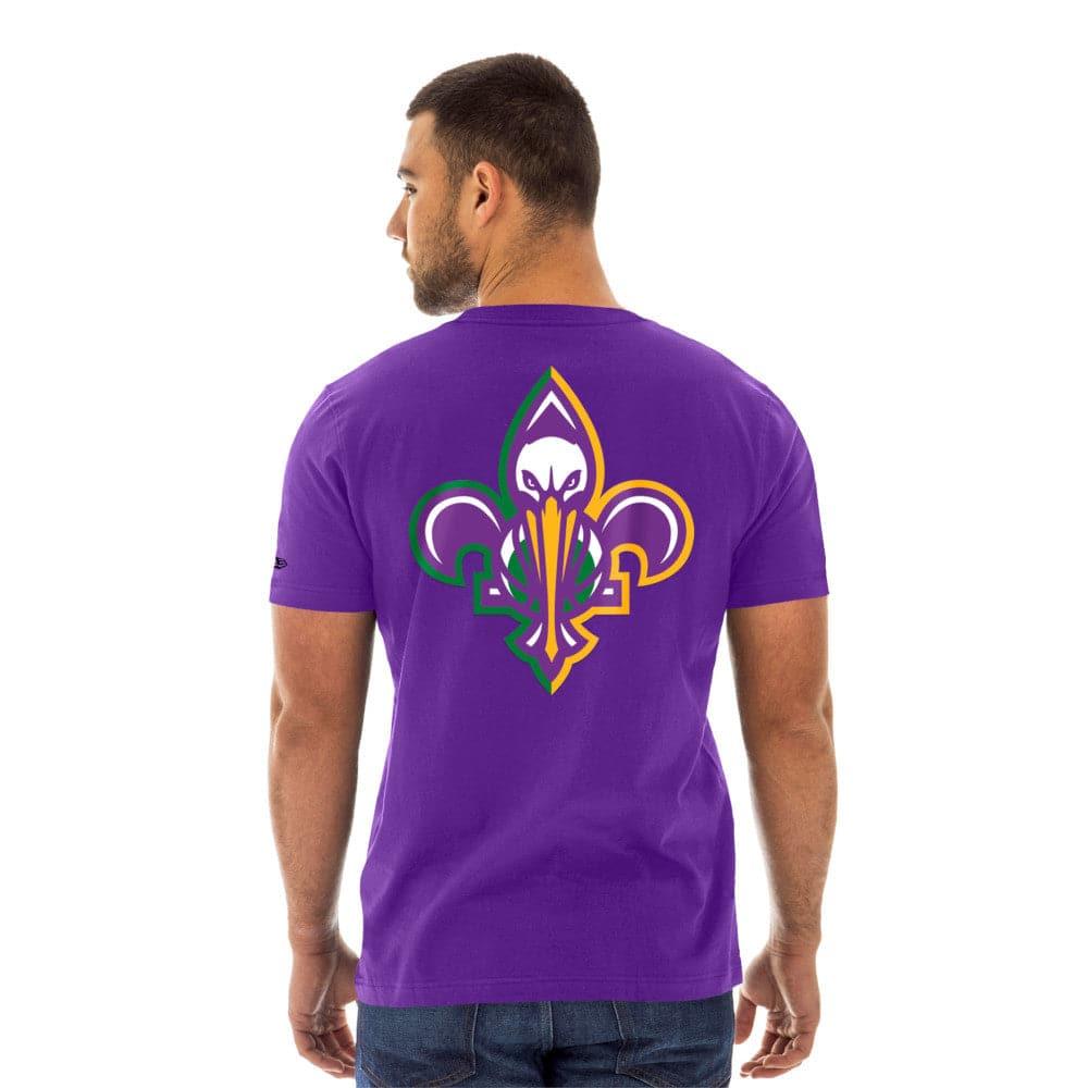 New Era T-Shirts New Orleans Pelicans New Era NBA 22-23 City Edition T-Shirt - Purple