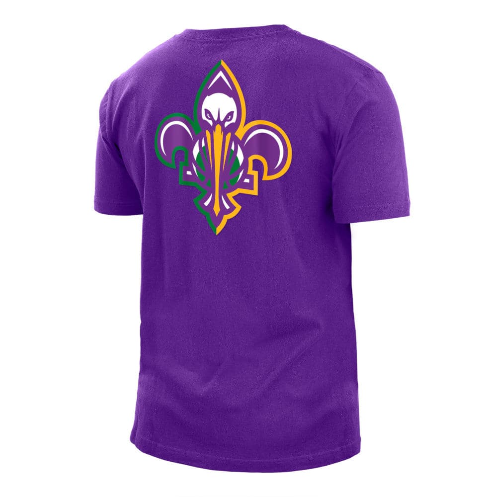 New Era T-Shirts New Orleans Pelicans New Era NBA 22-23 City Edition T-Shirt - Purple