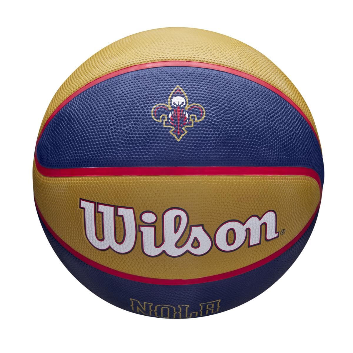 Wilson Sporting Goods Balls New Orleans Pelicans Wilson NBA 21-22 City Edition Full Size Basketball Ball - Size 7