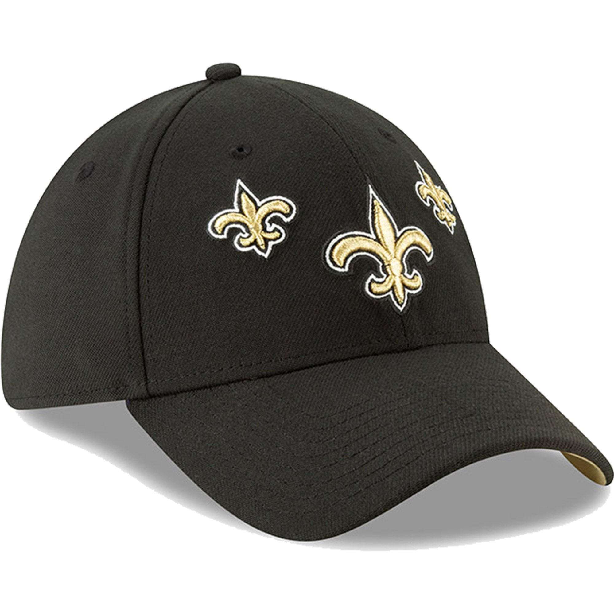 New Era Caps New Orleans Saints New Era 2019 NFL Draft 39THIRTY Stretch-Fit Hat - Black