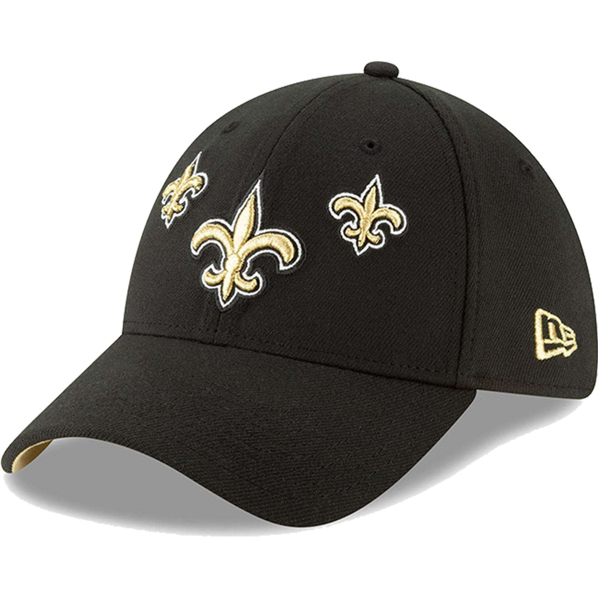 New Era Caps New Orleans Saints New Era 2019 NFL Draft 39THIRTY Stretch-Fit Hat - Black