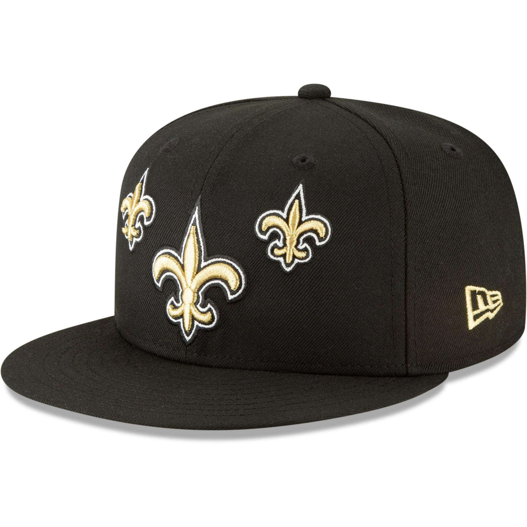 New Era Caps New Orleans Saints New Era 2019 NFL Draft 9FIFTY Snapback Hat – Black