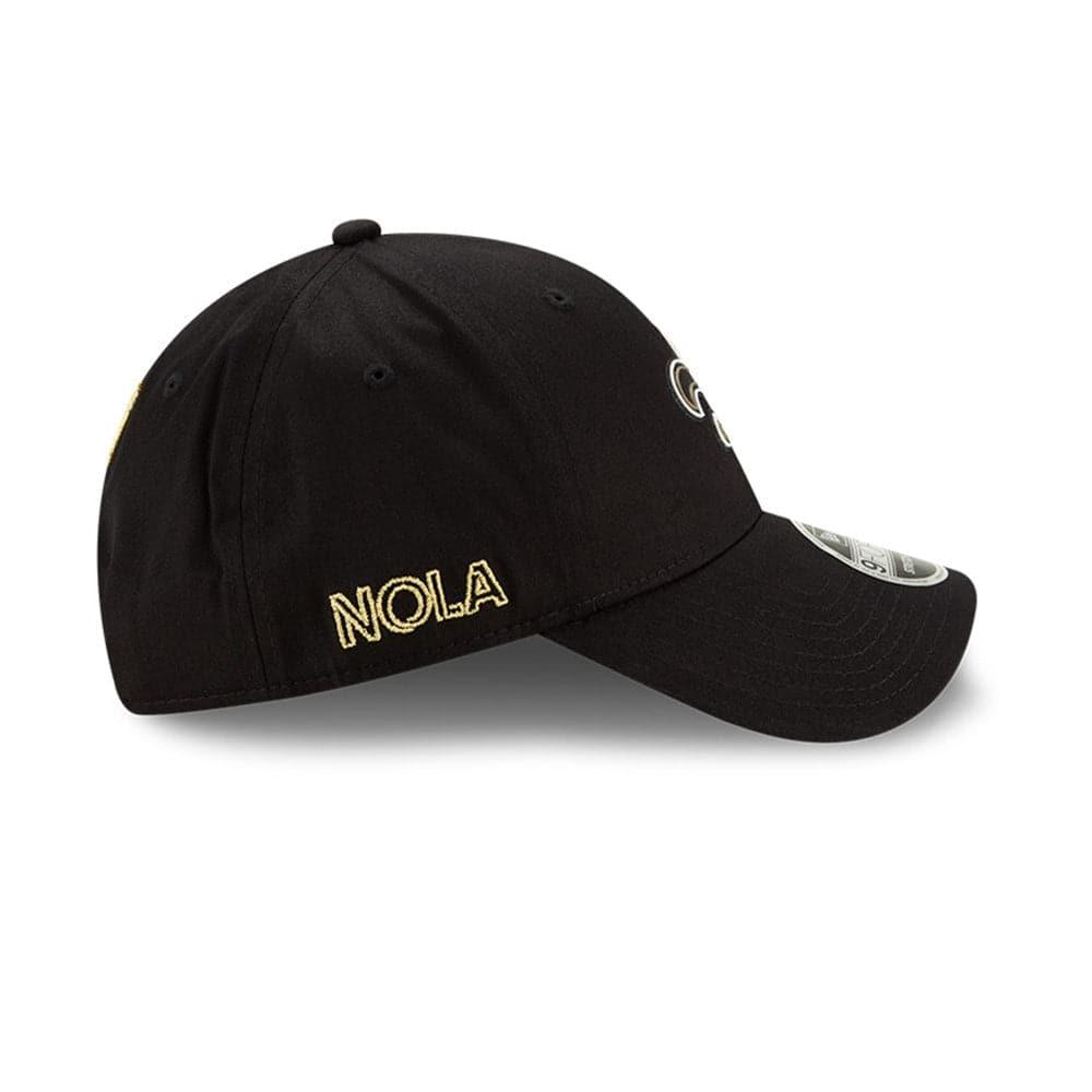 New Era Caps New Orleans Saints New Era NFL 2020 Draft 9FORTY Stretch Snapback Curve Hat - Black