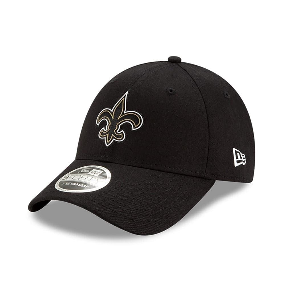 New Era Caps New Orleans Saints New Era NFL 2020 Draft 9FORTY Stretch Snapback Curve Hat - Black