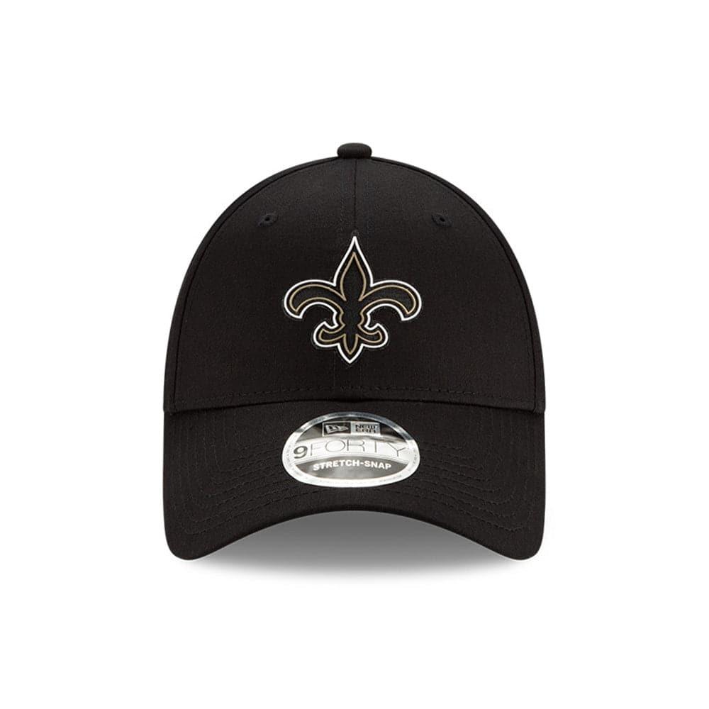 New Era Caps New Orleans Saints New Era NFL 2020 Draft 9FORTY Stretch Snapback Curve Hat - Black