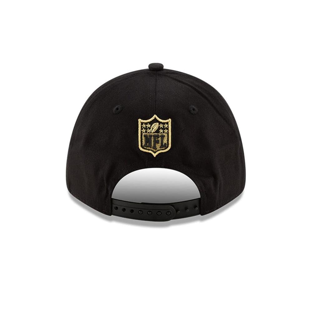 New Era Caps New Orleans Saints New Era NFL 2020 Draft 9FORTY Stretch Snapback Curve Hat - Black